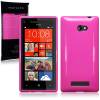 Θήκη TPU Gel για HTC Windows Phone 8X Ρόζ (OEM)